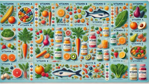 Types of Vitamins A Complete Guide to Essential Nutrients